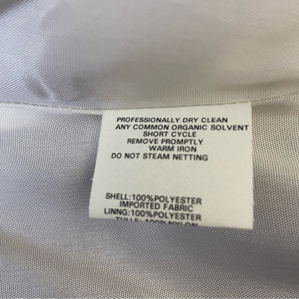 Jessica McClintock Gunne Sax size 11 sateen Prom mini dress black white strapl - Picture 11 of 16